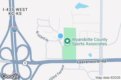 Map image of the property - 3205 N 103rd Terrace