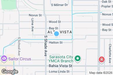 Map image of the property - 2470 Browning St