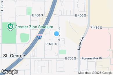 Map image of the property - 556 S 1100 E