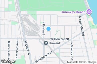 Map image of the property - 7630 N Marshfield Ave