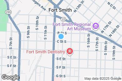 Map image of the property - 322 S 12th St