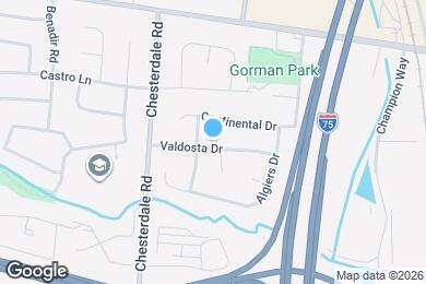 Map image of the property - 1584 Valdosta Dr