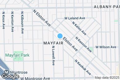 Map image of the property - 4608 N Kildare Ave
