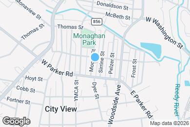 Map image of the property - 19 Moody St