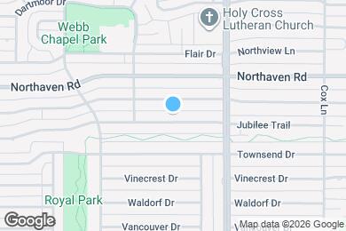 Map image of the property - 3543 Jubilee Trail