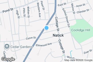 Map image of the property - 19 Walcott St