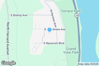 Map image of the property - 2408 E Grandview Ave