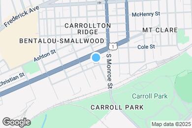 Map image of the property - 514 S Payson St