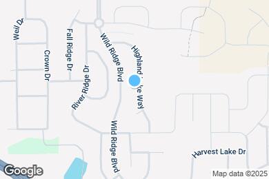 Map image of the property - 1170 Highland Lake Way