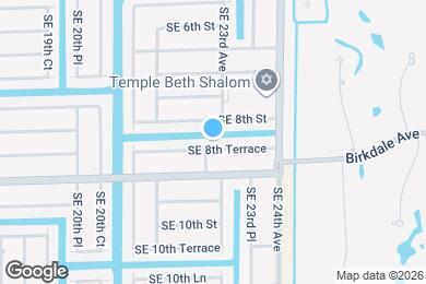 Map image of the property - 2217 SE 8th Terrace
