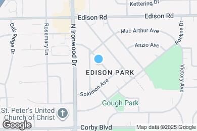 Map image of the property - 2322 Union Ave