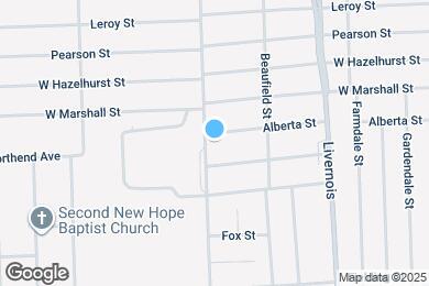 Map image of the property - 838 Pinecrest Dr