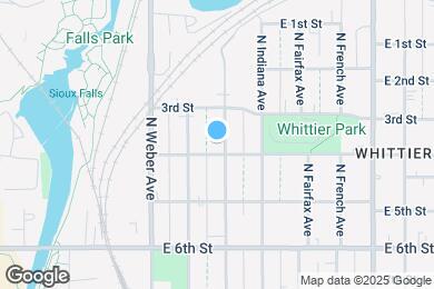 Map image of the property - 607 N Franklin Ave