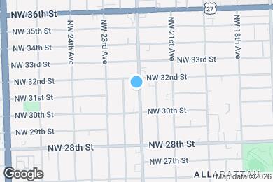 Map image of the property - 3114 NW 22nd Ave