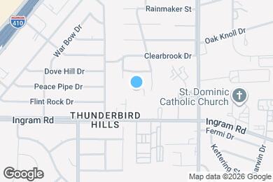Map image of the property - Nueces Bend Senior Housing