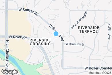 Map image of the property - 5400 N Mesquite Bosque Way