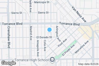 Map image of the property - 1313 Portola Ave