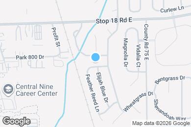 Map image of the property - 728 Adagio Dr