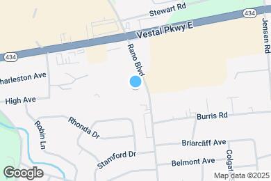 Map image of the property - Anthos at Vestal