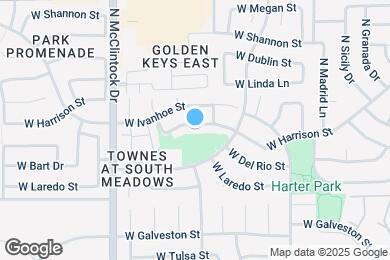 Map image of the property - 3827 W Harrison St