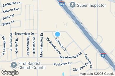 Map image of the property - 3214 Cliffview Dr