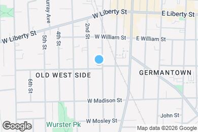 Map image of the property - 454 S 1st St