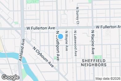 Map image of the property - 2315 N Southport Ave
