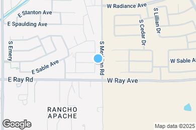 Map image of the property - 5133 S Brice