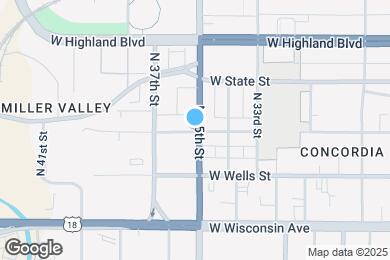 Map image of the property - 3500 W Kilbourn Ave