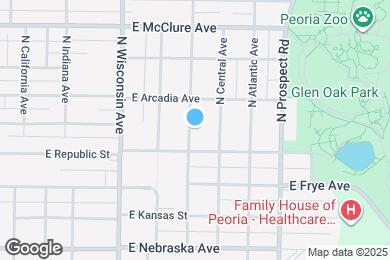 Map image of the property - 2140 N Maryland Ave