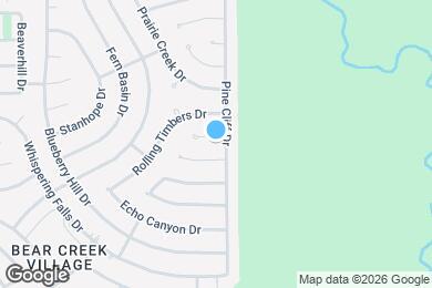 Map image of the property - 15607 Oldridge Dr