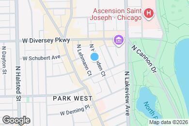 Map image of the property - 2728 N Hampden Ct