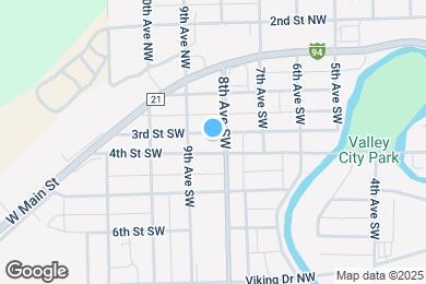 Map image of the property - 814 4th St SW