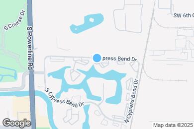 Map image of the property - 2226 N Cypress Bend Dr