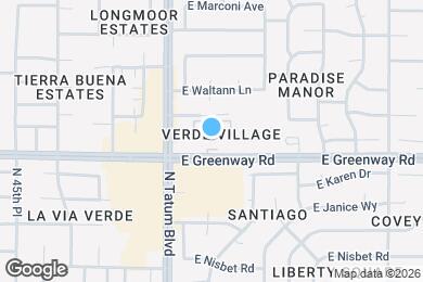 Map image of the property - Waterford on Tatum Apartments