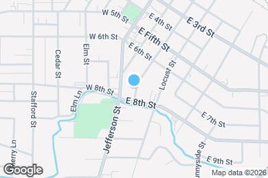 Map image of the property - 715 Walnut St