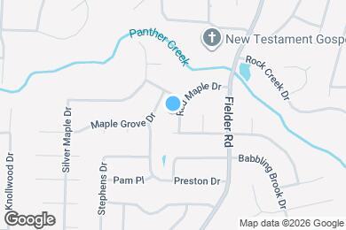 Map image of the property - 6855 Red Maple Dr