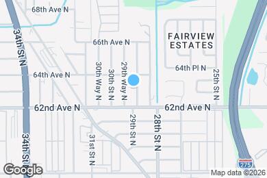 Map image of the property - 6316 29th St N