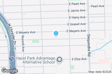 Map image of the property - 1523 E Madge Ave