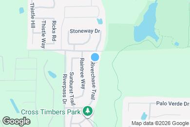 Map image of the property - 7017 Riverchase Trail
