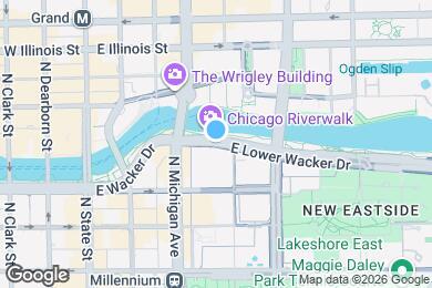 Map image of the property - 133 W Wacker Dr