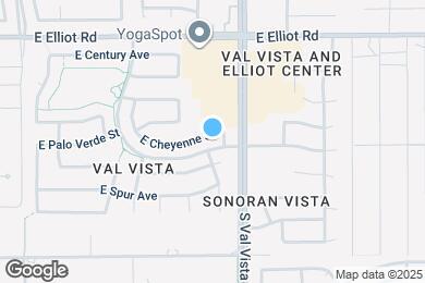 Map image of the property - 1535 E Cheyenne St