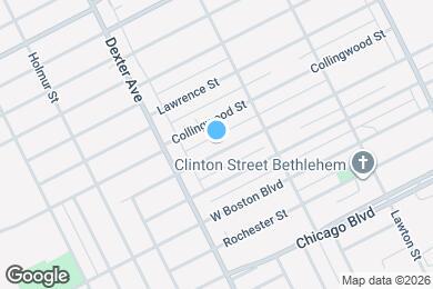 Map image of the property - 3296 Calvert St