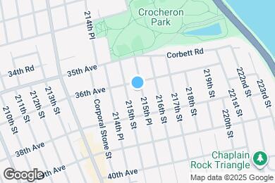 Map image of the property - 36-12 215th Pl