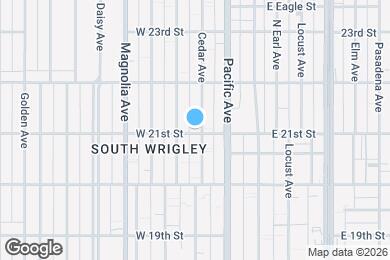Map image of the property - 2101 Cedar Ave