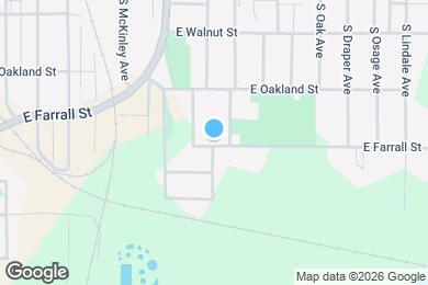 Map image of the property - 1012 E Farrall St