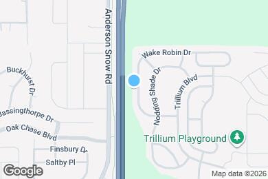 Map image of the property - 14227 Wake Robin Dr