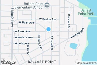 Map image of the property - 2706 W Tyson Ave
