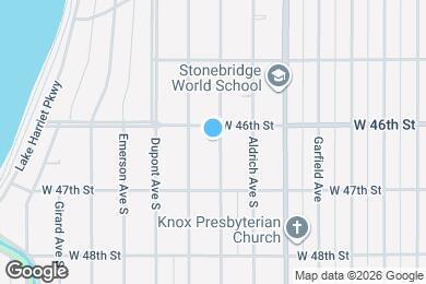 Map image of the property - 4610 Bryant Ave S