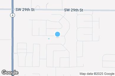 Map image of the property - 11104 SW 32nd St